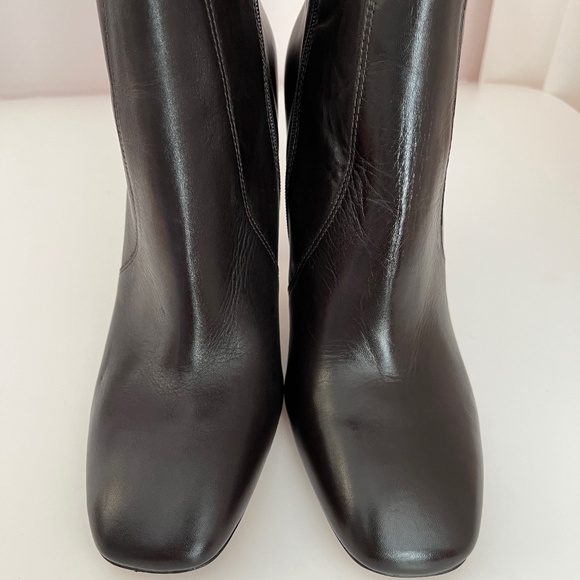 Espresso Leather Tall Boots - Picture 10 of 15